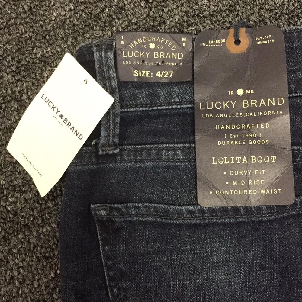 Lucky Brand Lolita jeans NWT 4/27